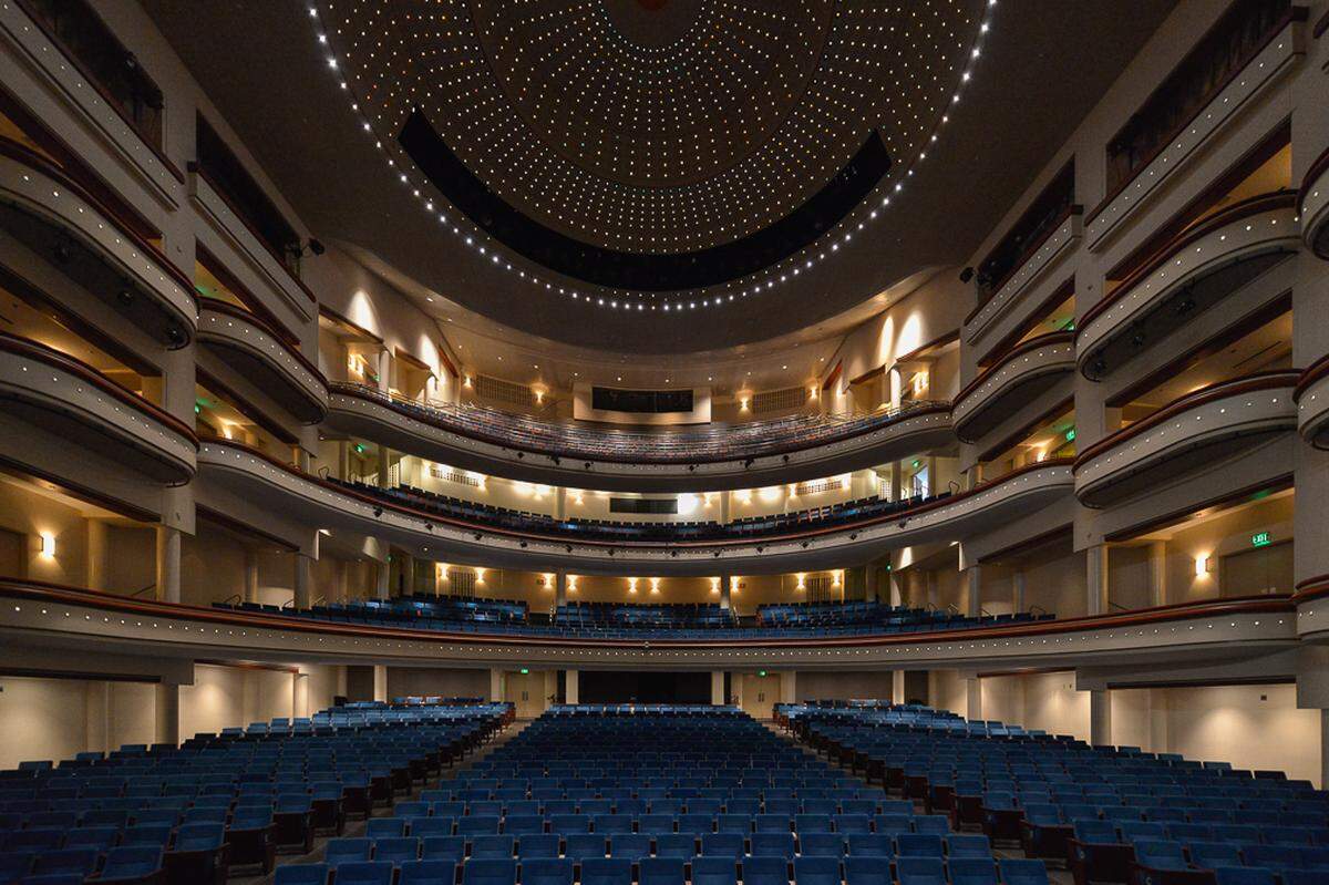 The Belk Theater (shown here) and the other five performing arts venues operated by the Blumenthal Performing Arts Center are dark because of the coronavirus. 