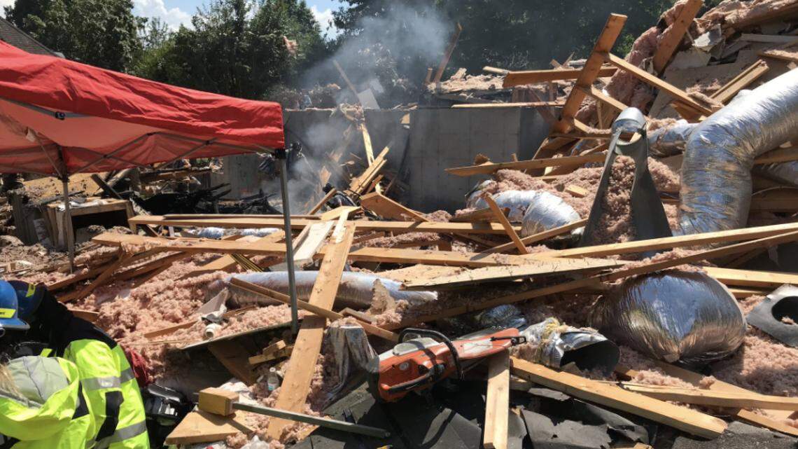 1 dead in explosion in Ballantyne that levels million-dollar house, NC authorities say