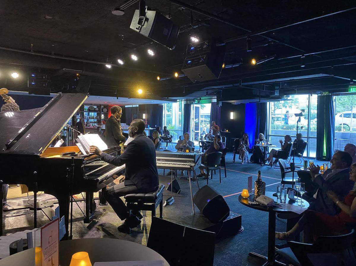 Middle C Jazz has transitioned from a full venue of 200 seats to allowing only 50 tickets with expanded outdoor patio seating.