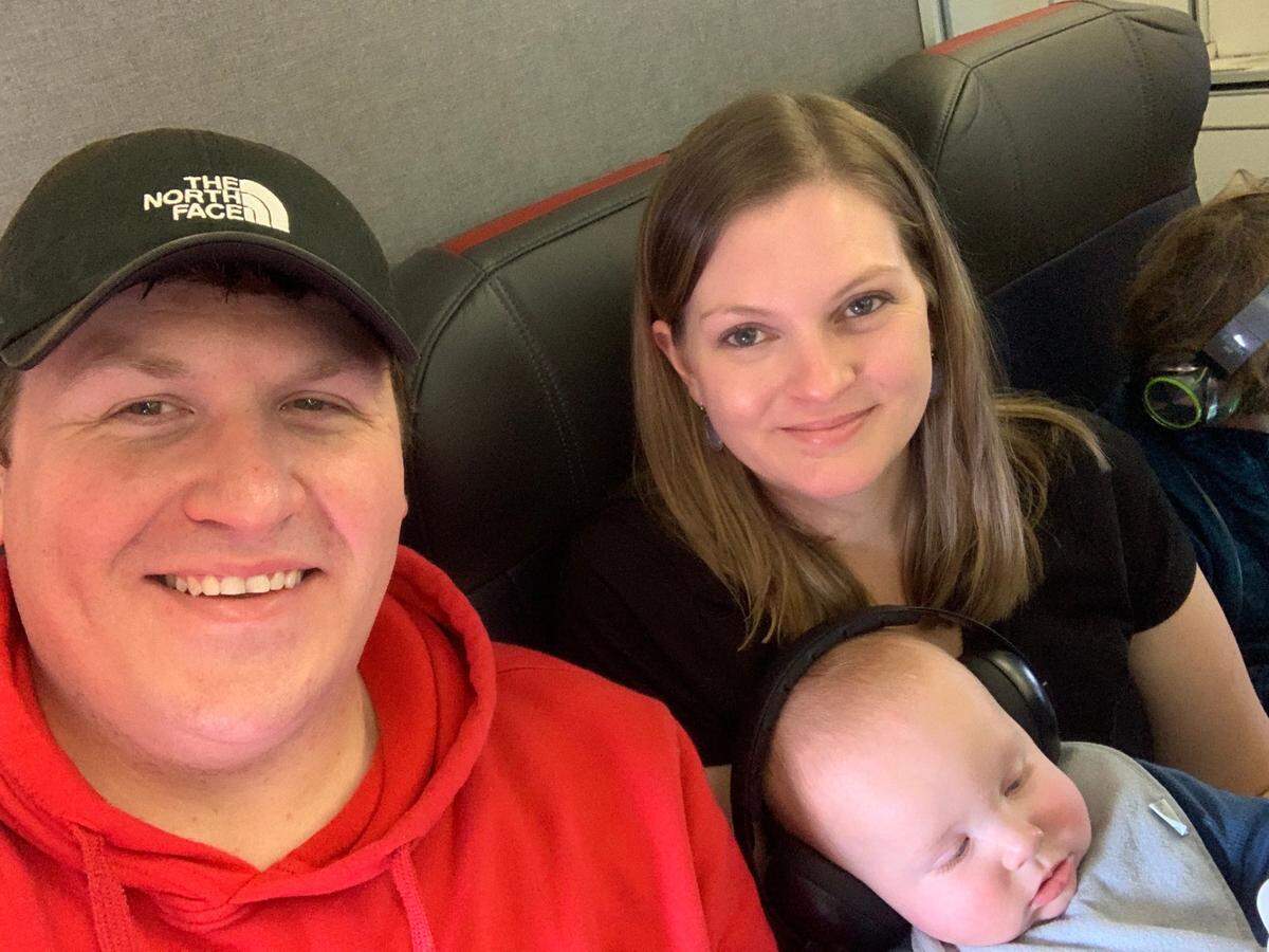 Jackson Moore’s first flight was to California for an autism study at UCLA.
