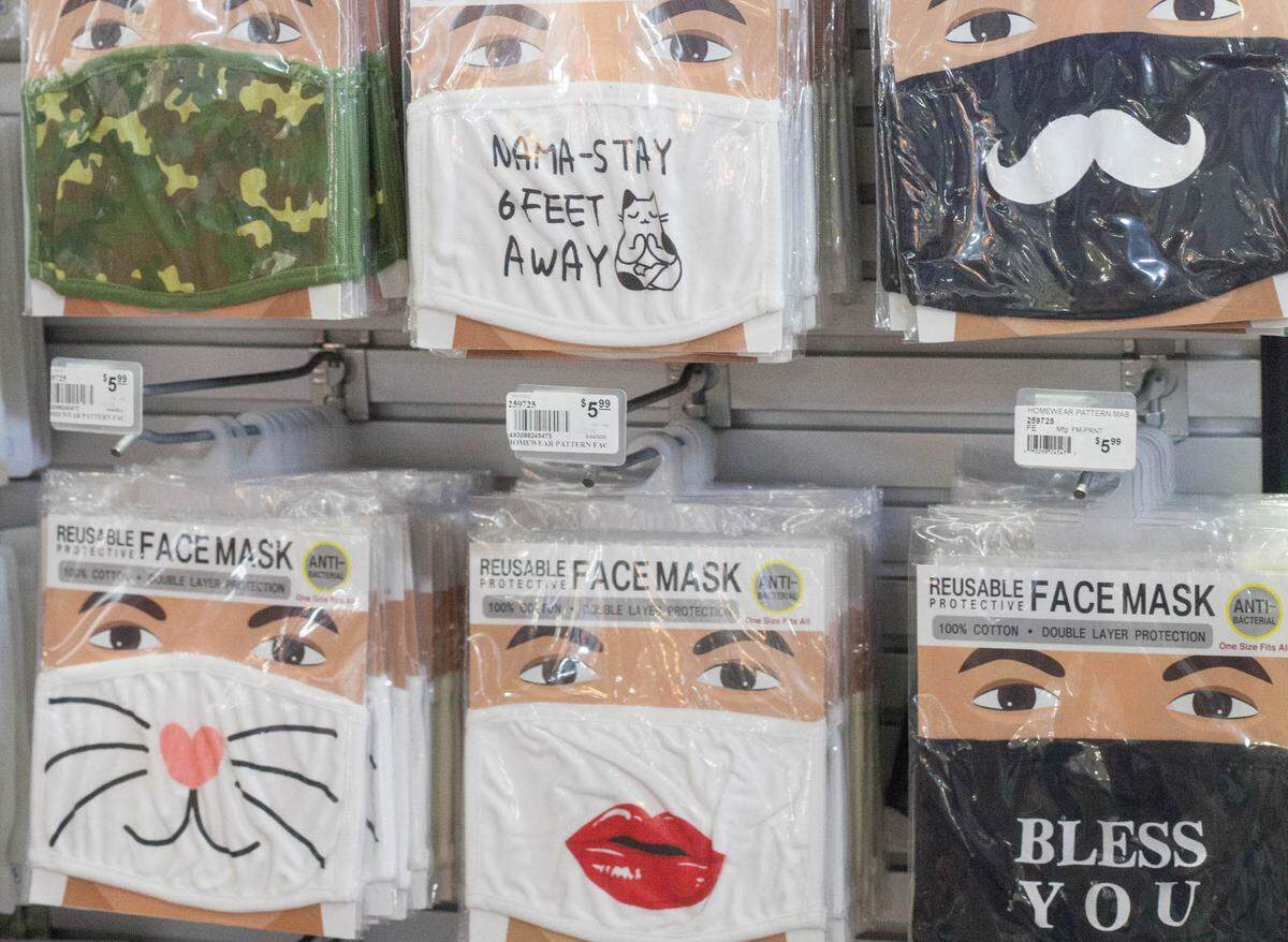 Blackhawk Hardware carries a variety of masks, including reusable ones with playful designs.
