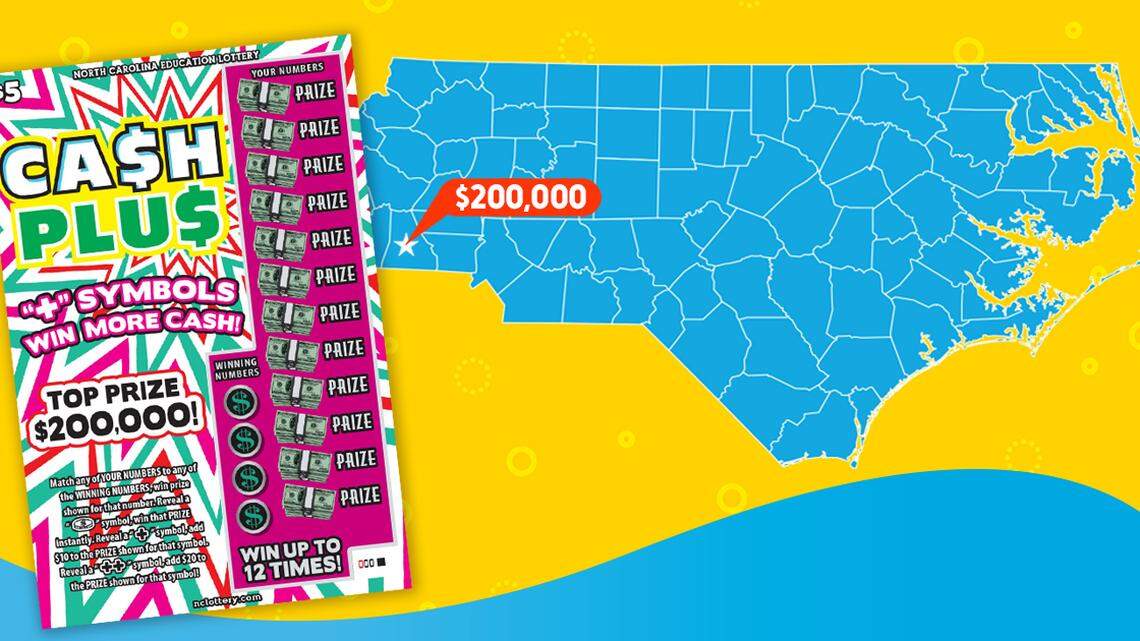 North Carolina woman wins meager $5 in lottery, and decides to spend it on another ticket and won $200,000