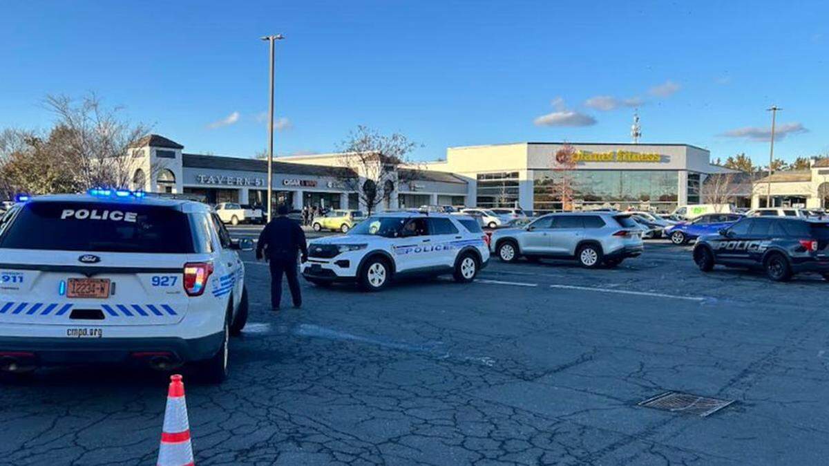 Police fatally shot a man outside a Pineville bar on Saturday after a disturbance in the bar was reported.