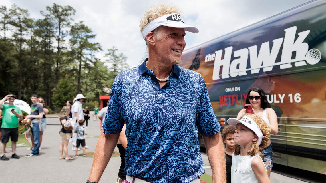 Will Ferrell held an event in NC. But he wouldn’t let us call him Will Ferrell.