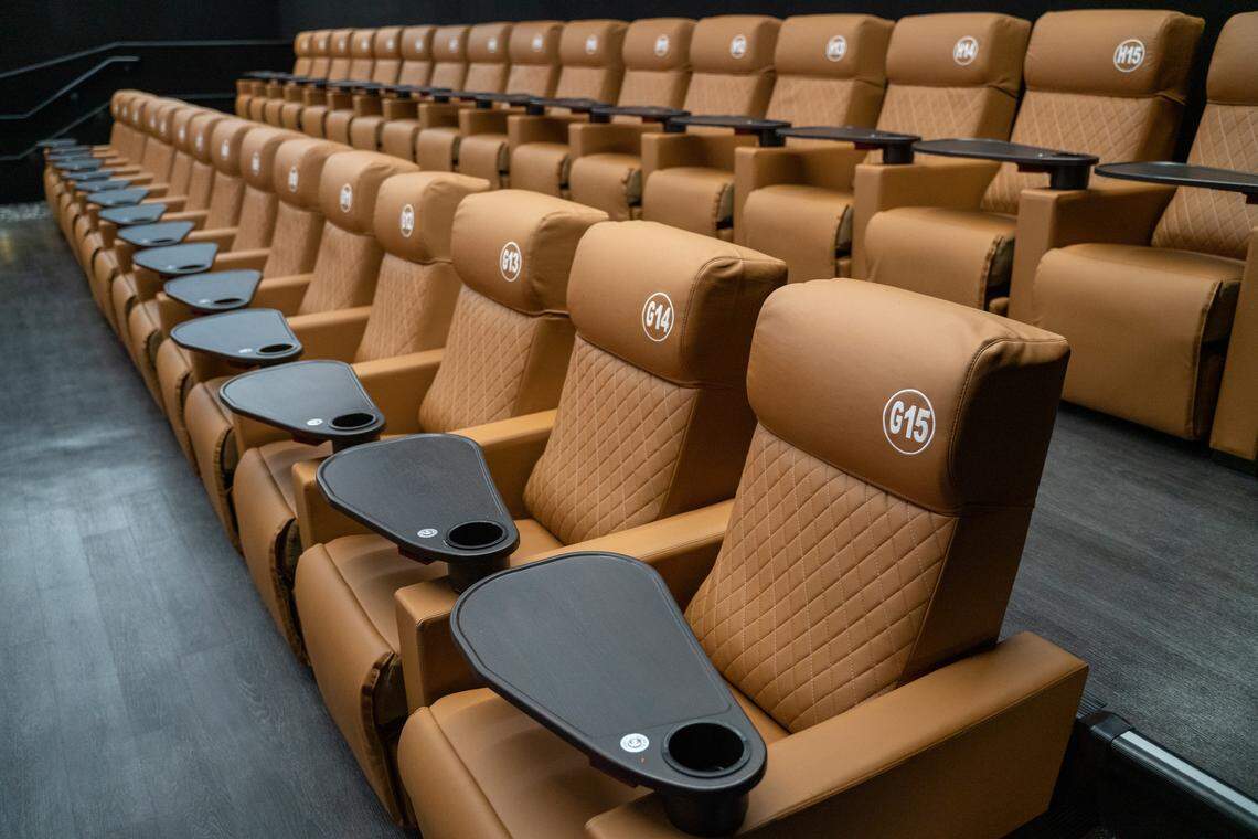 The new Studio Movie Grill in Prosperity Village has over 1,000 luxury recliners.