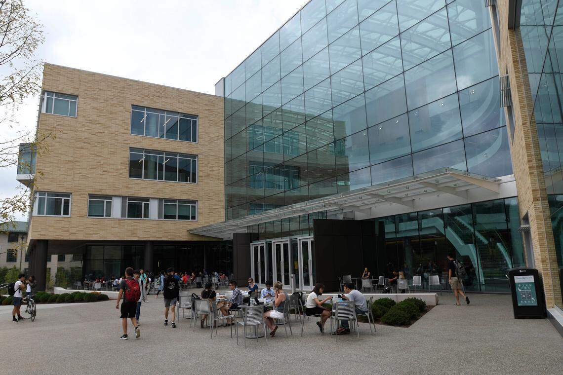 The Tepper Quad, which houses the David A. Tepper School of Business at Carnegie Mellon University, opens to the public on Sept. 13. David Tepper, the owner of the Carolina Panthers, has donated over $120 million to the school since 2004.
