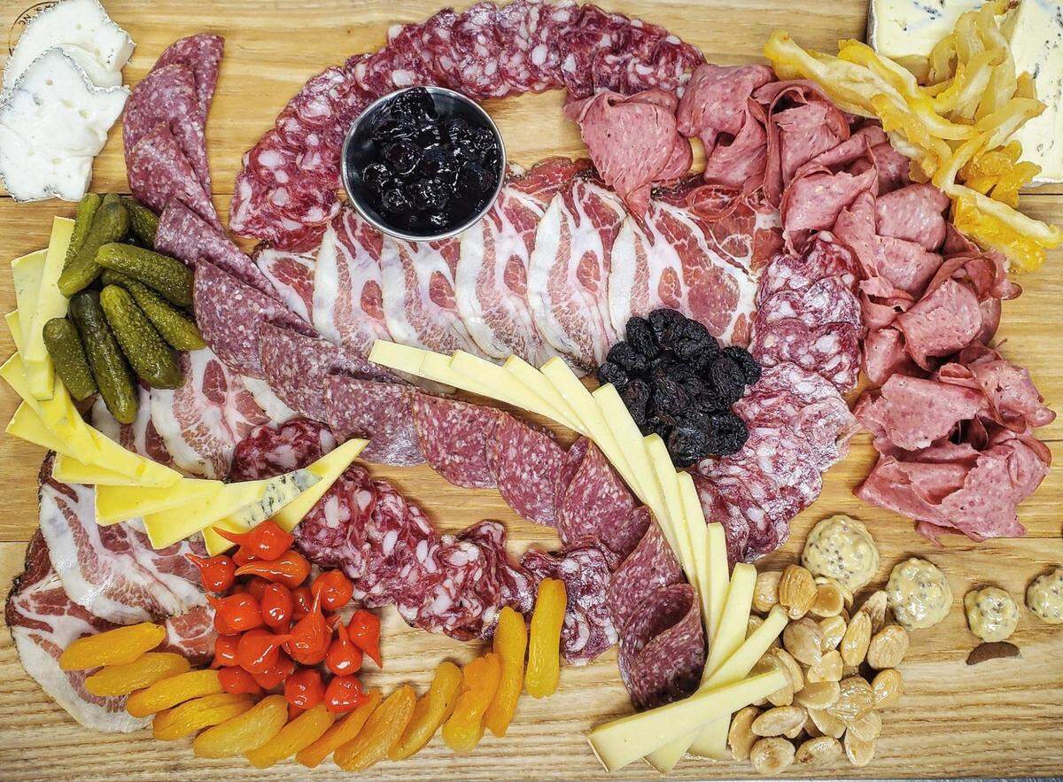 The Loyalist Market offers about 50 different cheeses and 20 styles of charcuterie.
