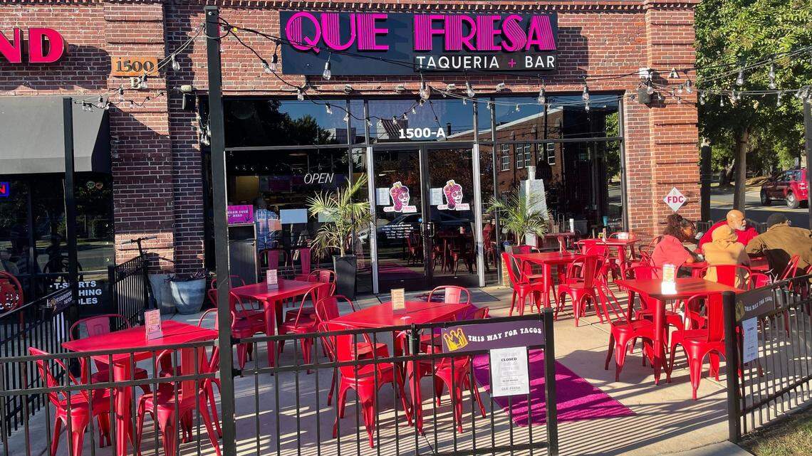 Que Fresa Taqueria + Bar is opening Oct. 7 in Wesley Heights.