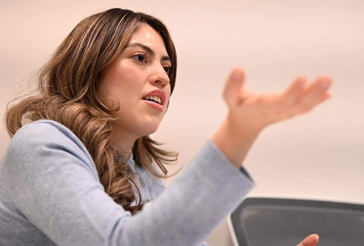 Carolina Migrant Network Communications Director Daniela Andrade on Thursday, December 4, 2025.