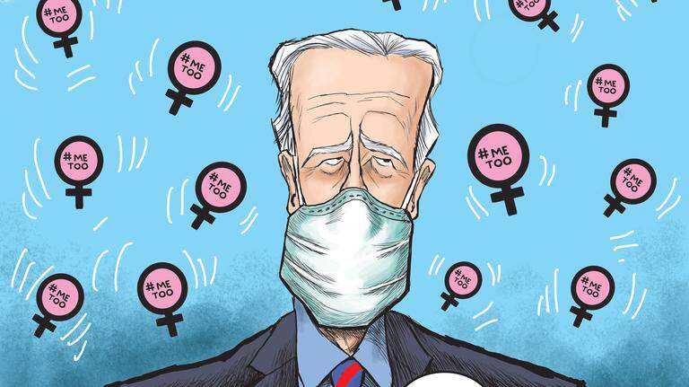 Kevin Siers cartoon: Joe Biden’s self-quarantine