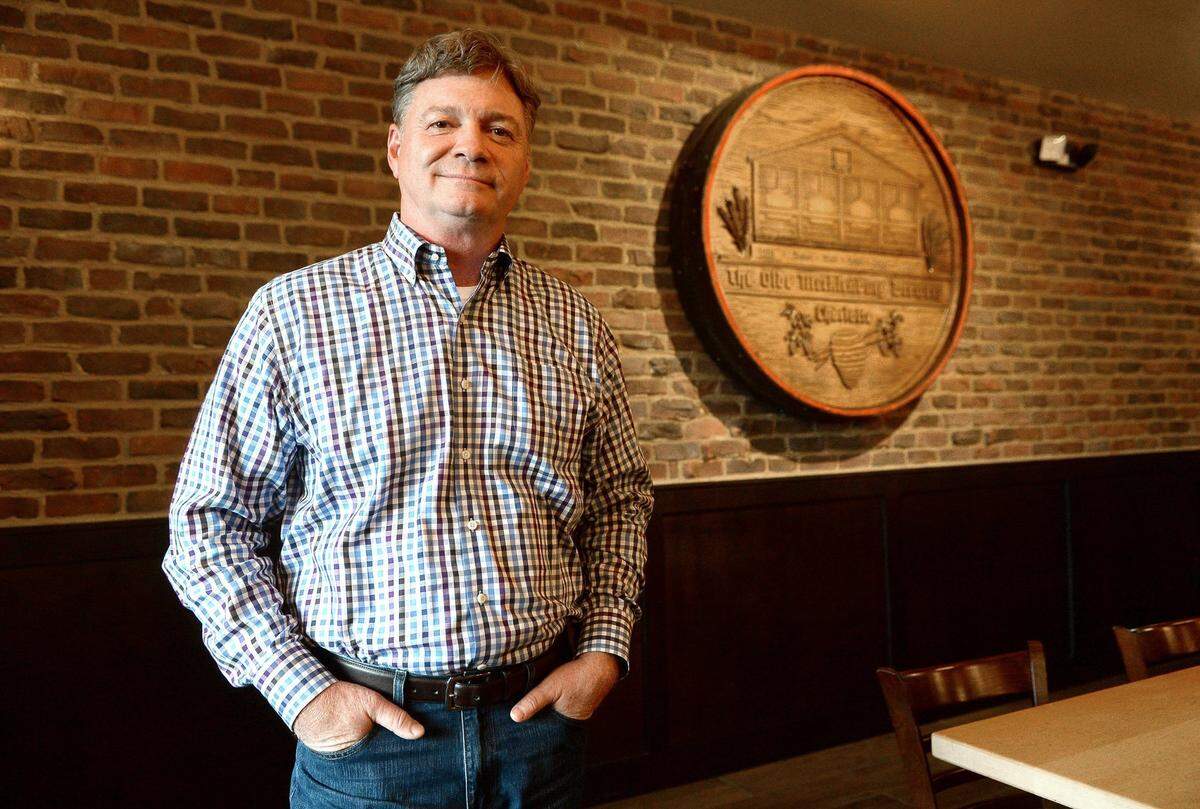 Olde Mecklenburg Brewery owner John Marrino on Monday, November 9, 2020.