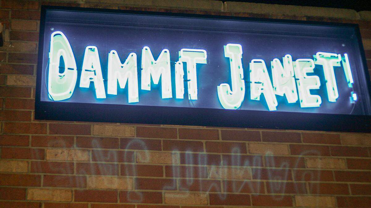 Dammit Janet opened in 2009 on North Davidson Street in the space once occupied by Eclipse. It’s currently Antioch Road to Glory International Ministries.