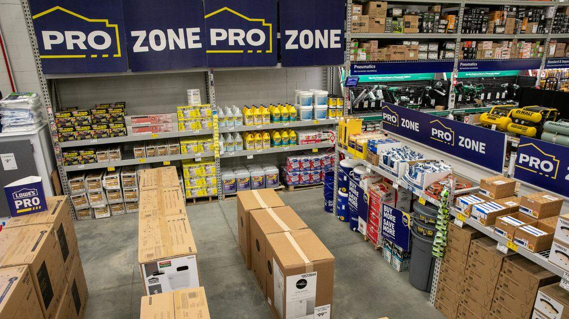 Lowe’s home improvement stores nationwide are rolling out perks and products, including a dedicated pro zone with products for grab-and-go convenience, according to the Mooresville-based company.