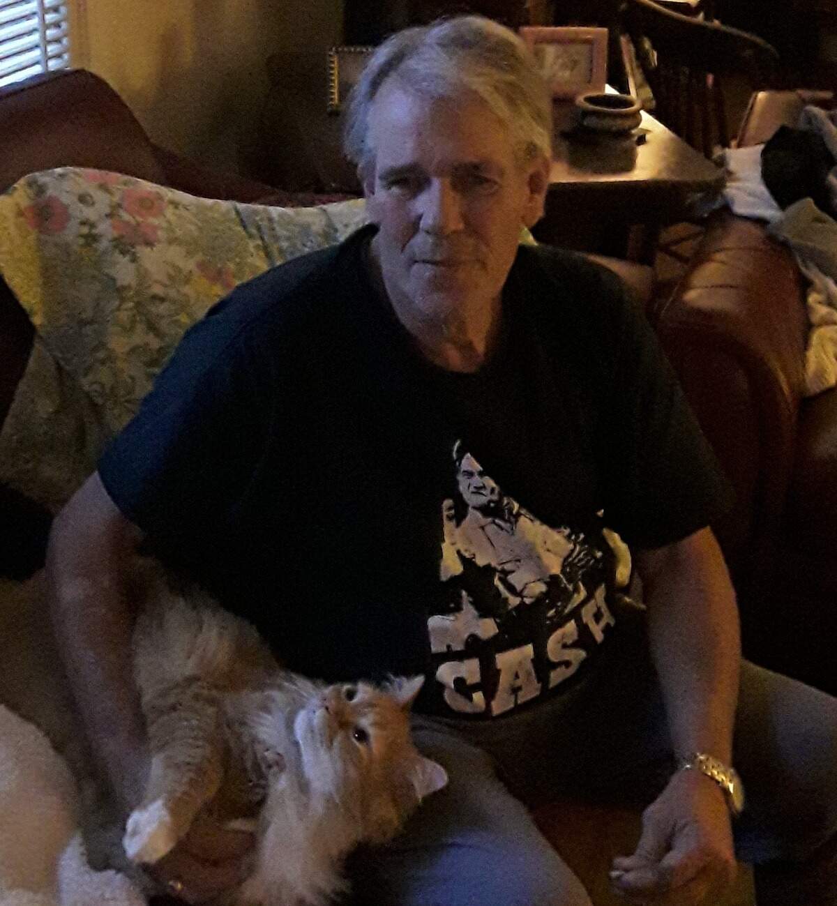 Mark Rosenthal loved relaxing with his and his wife’s 25-pound orange tabby, Harley, in their home in Charlotte’s Cotswold neighborhood. Harley died Friday night, Nov. 8, after a coyote attack outside their home.