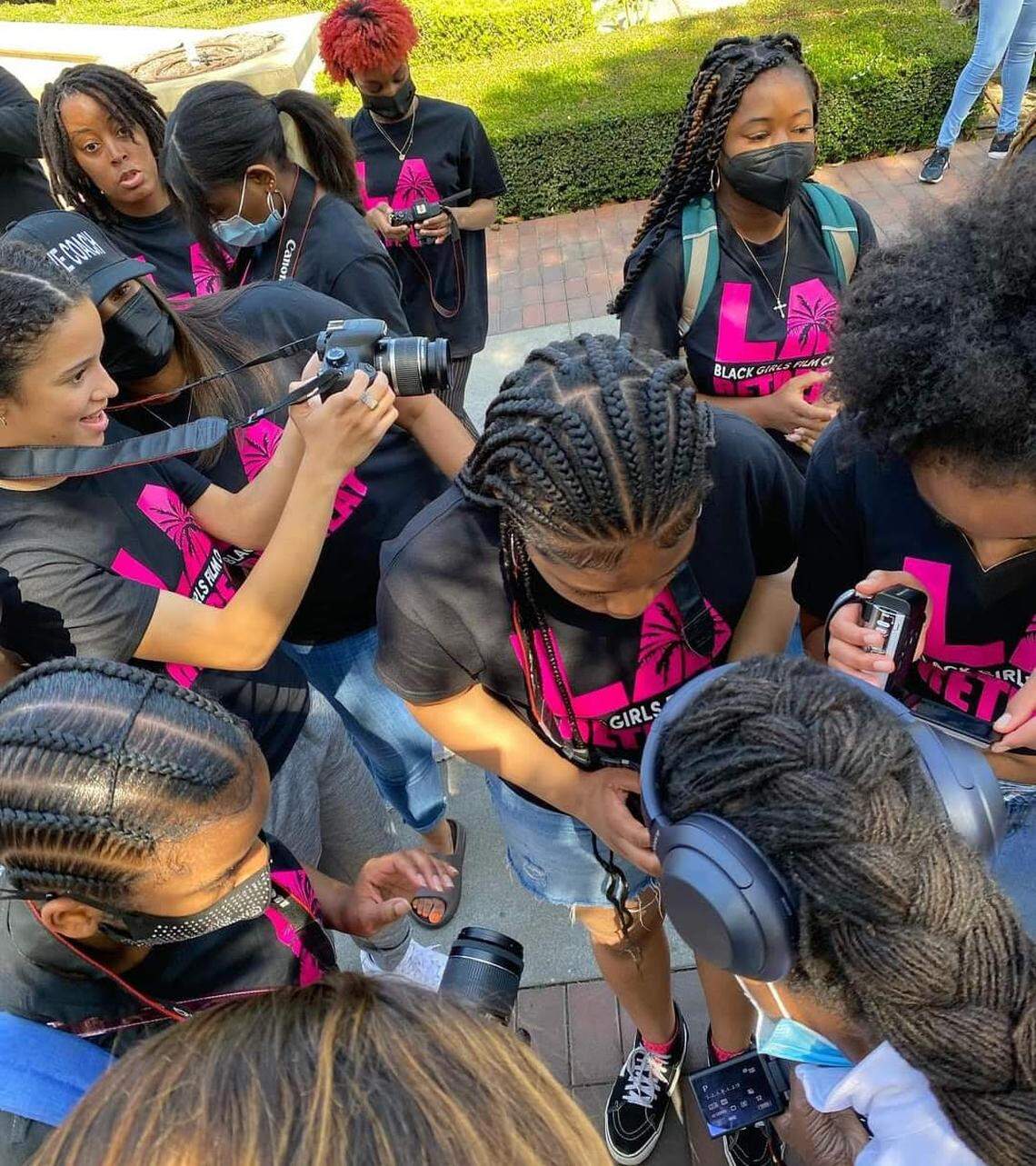 Participants in Black Girls Film Camp produce films whose subjects include relationships with friends and family, as well as issues that touch on race, gender and identity, and other perennial teen concerns.​