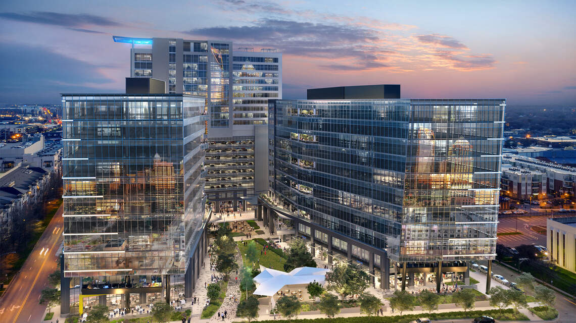 This company’s name is part of the uptown skyline. But it’s moving to South End