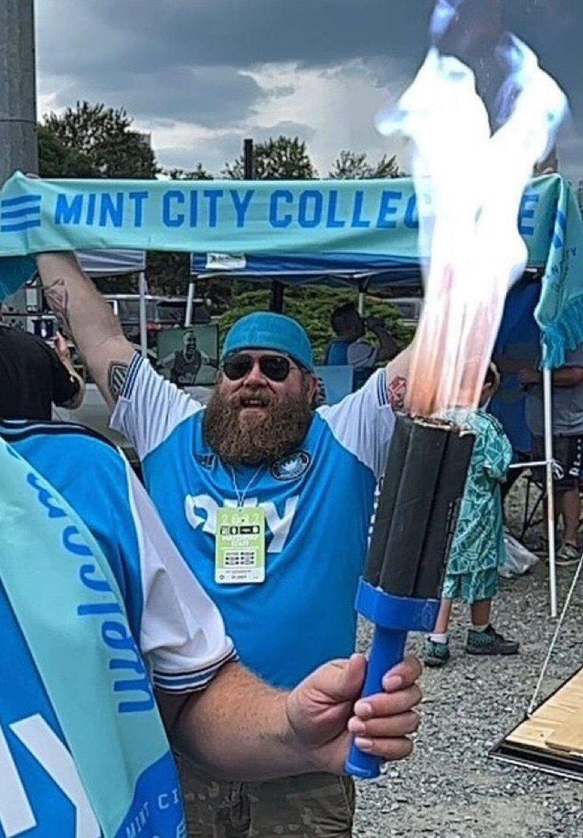 Jay Landskroener, one of the founding members of Mint City Collective.