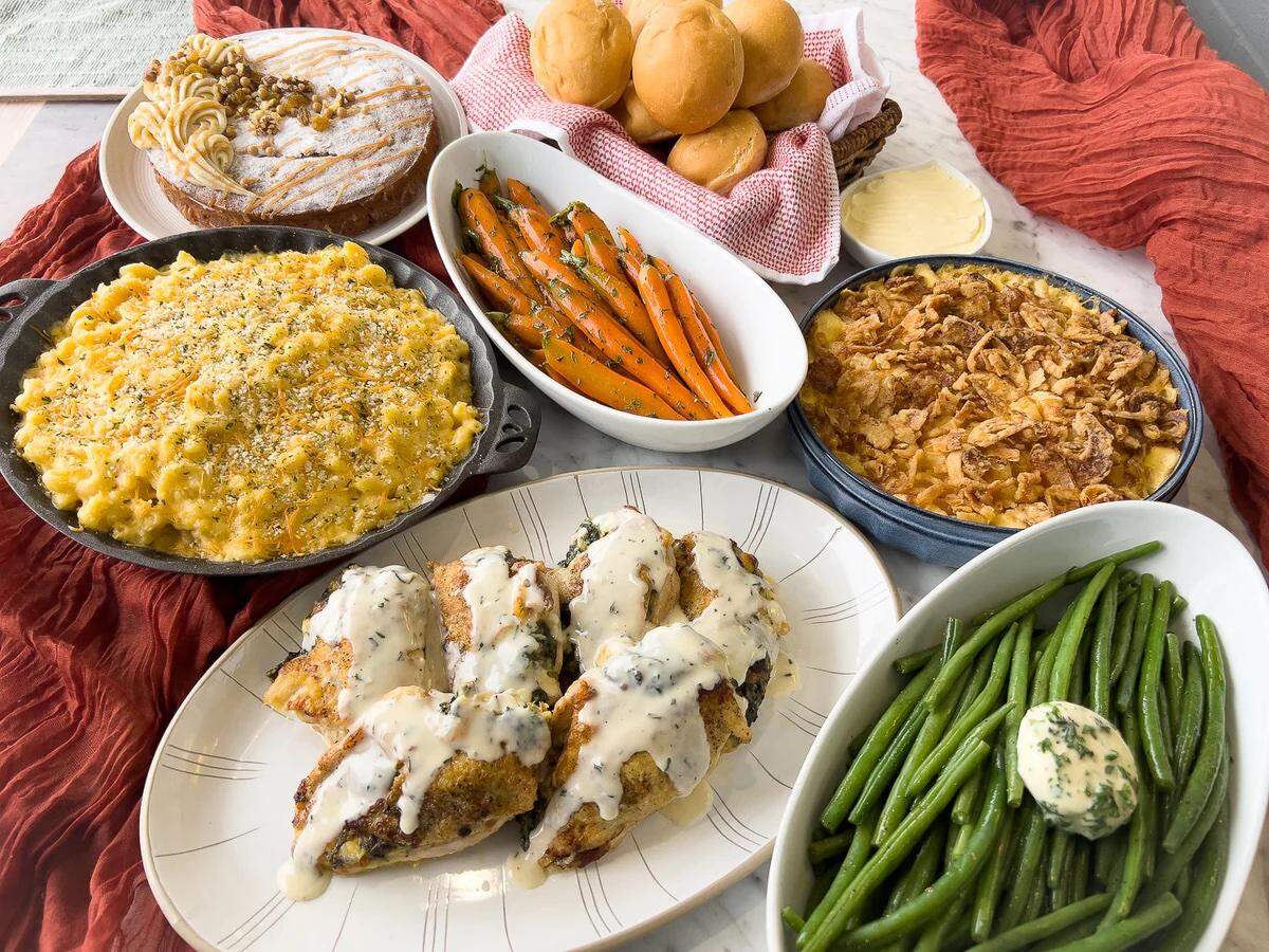 Table & Twine’s Easter dinner package.