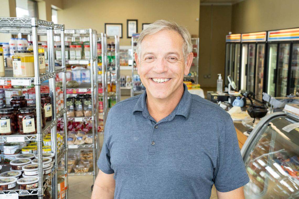 Agora Greek Market co-owner Steve Mavroidis.