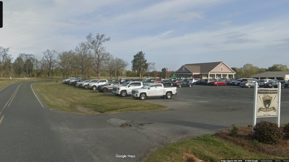 The pursuit happened Sunday at Charlotte National Golf Club, and reached speeds of 45 mph, officials say. The course is about a 20-mile drive southeast from uptown Charlotte.