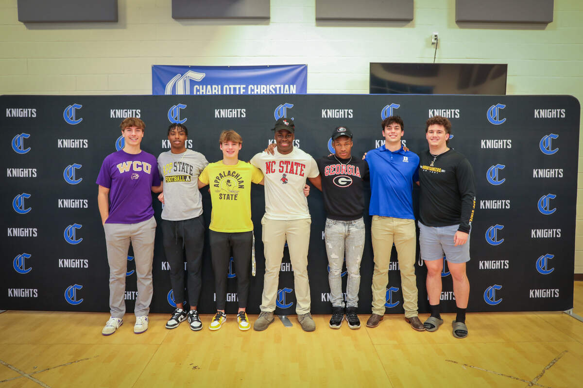 Charlotte Christian’s National Signing Day signees