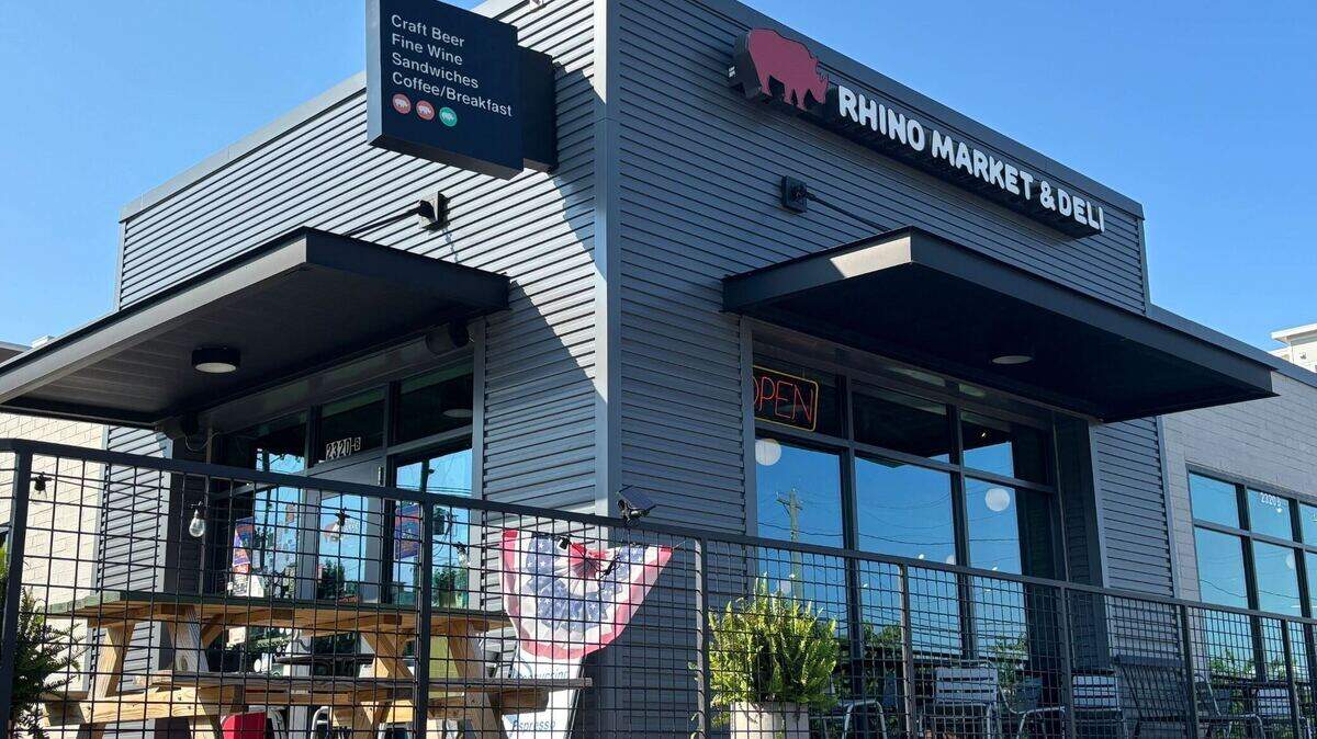 Rhino Market & Deli on North Davidson Street where alcohol sales were halted for three weeks in June.