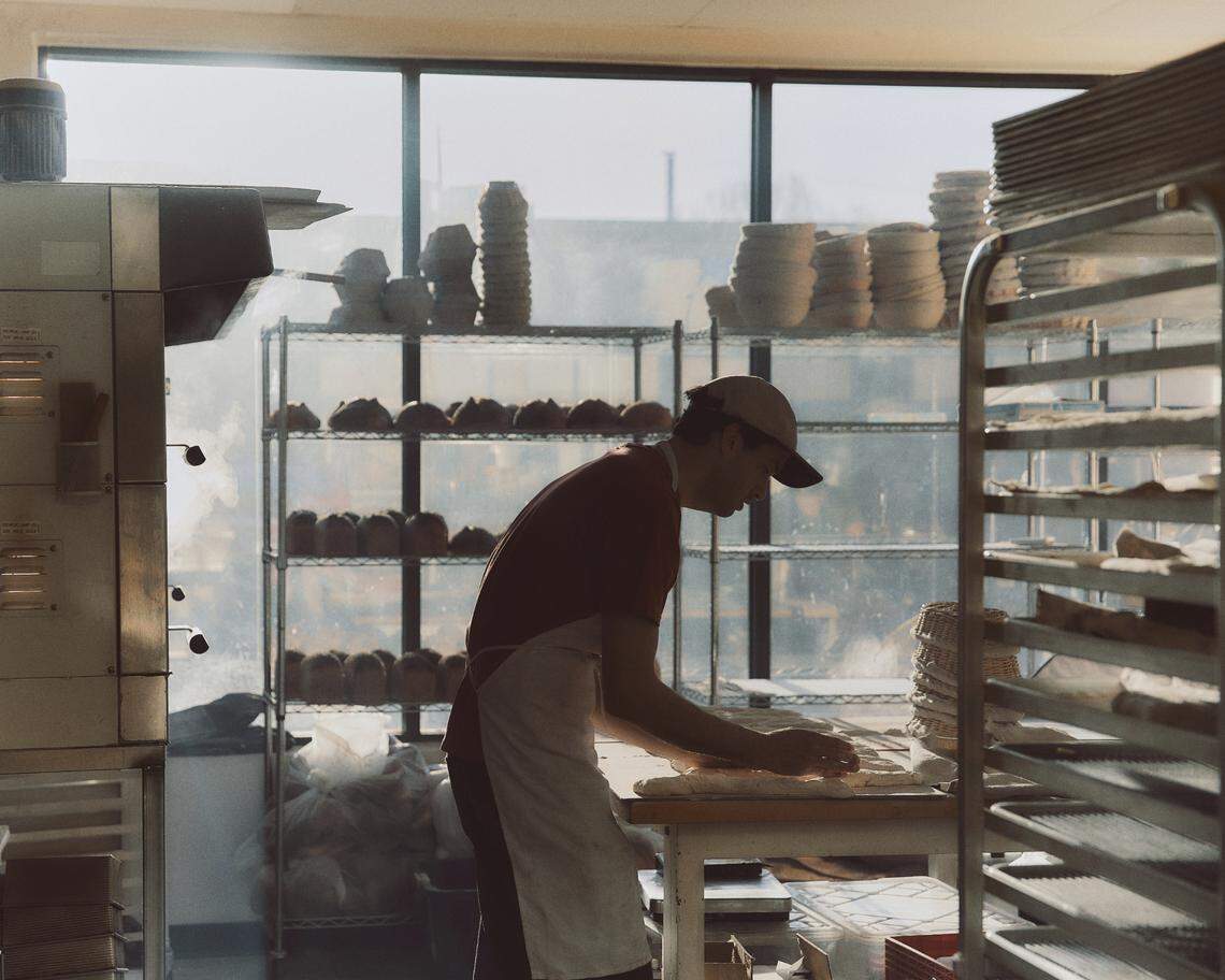 Verdant Bread owners Tanner Fink and Jaymin McAffrey began experimenting with sourdough in 2017 as weekend hobbyists.