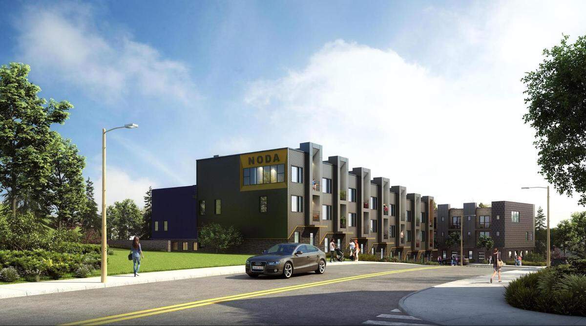 Poe townhouses will start going up in August, and buyers will be able to start moving in by the end of 2020.