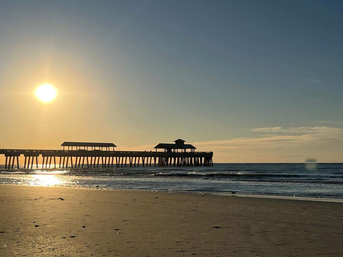 Folly Beach Pier.