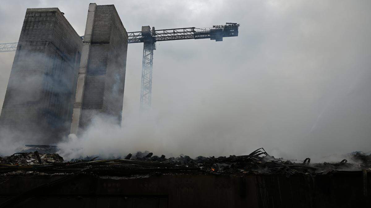 ‘We’ll get to him.’ Ladder 2 was lost — but saved hope for the man on the crane.