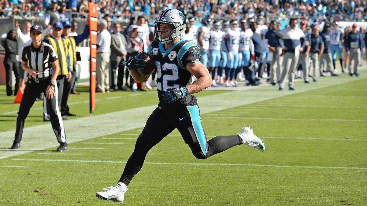 Behind McCaffrey (3 TDs), Panthers erase a bad memory, whip Tennessee, move to 5-3.