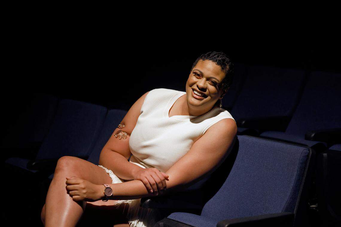 Theater director Tina Kelly specializes in telling stories written by Black playwrights about the Black cultural experience.