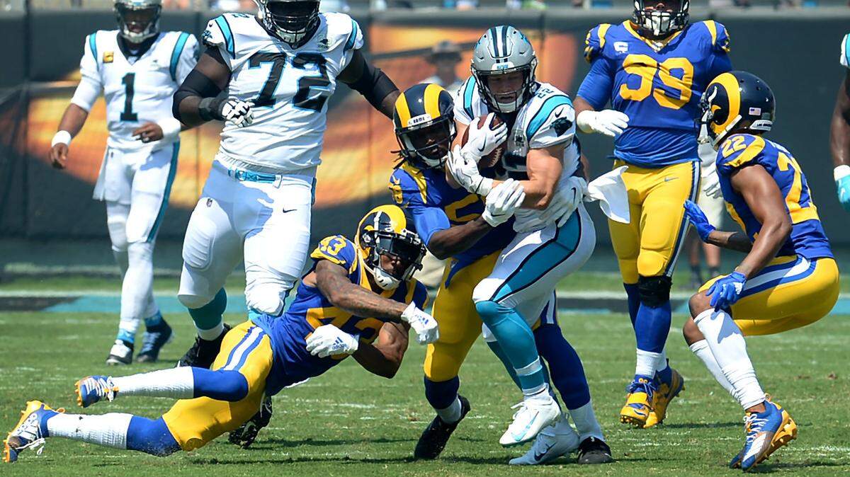 WATCH: Christian McCaffrey takes direct snap to score Panthers first TD of 2019
