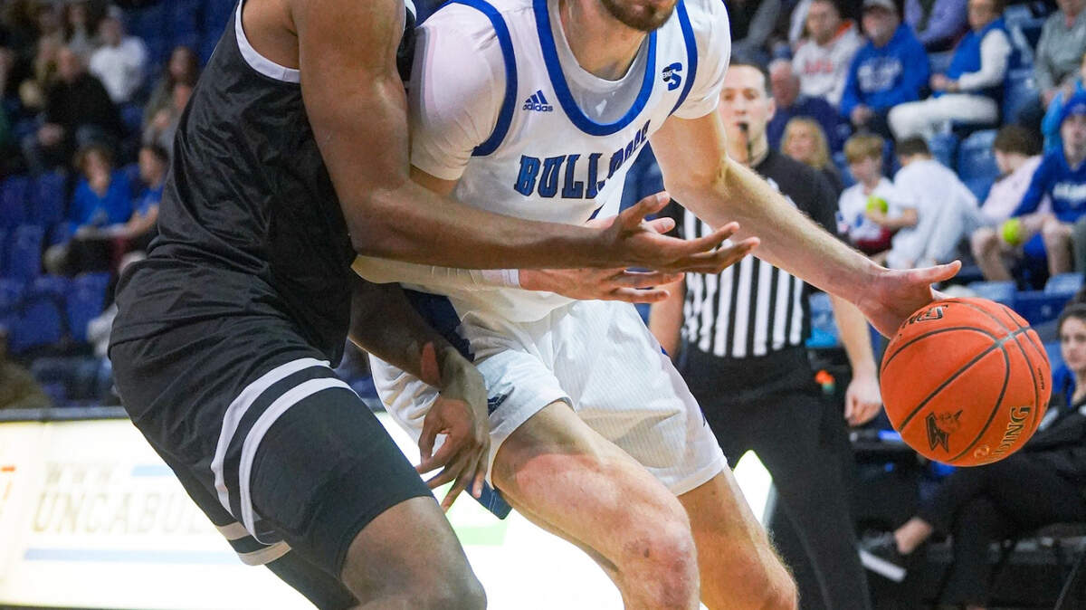 UNC Asheville center Drew Pember leads the Bulldogs into the Big South tournament, starting March 1, 2023, at Bojangles Coliseum.