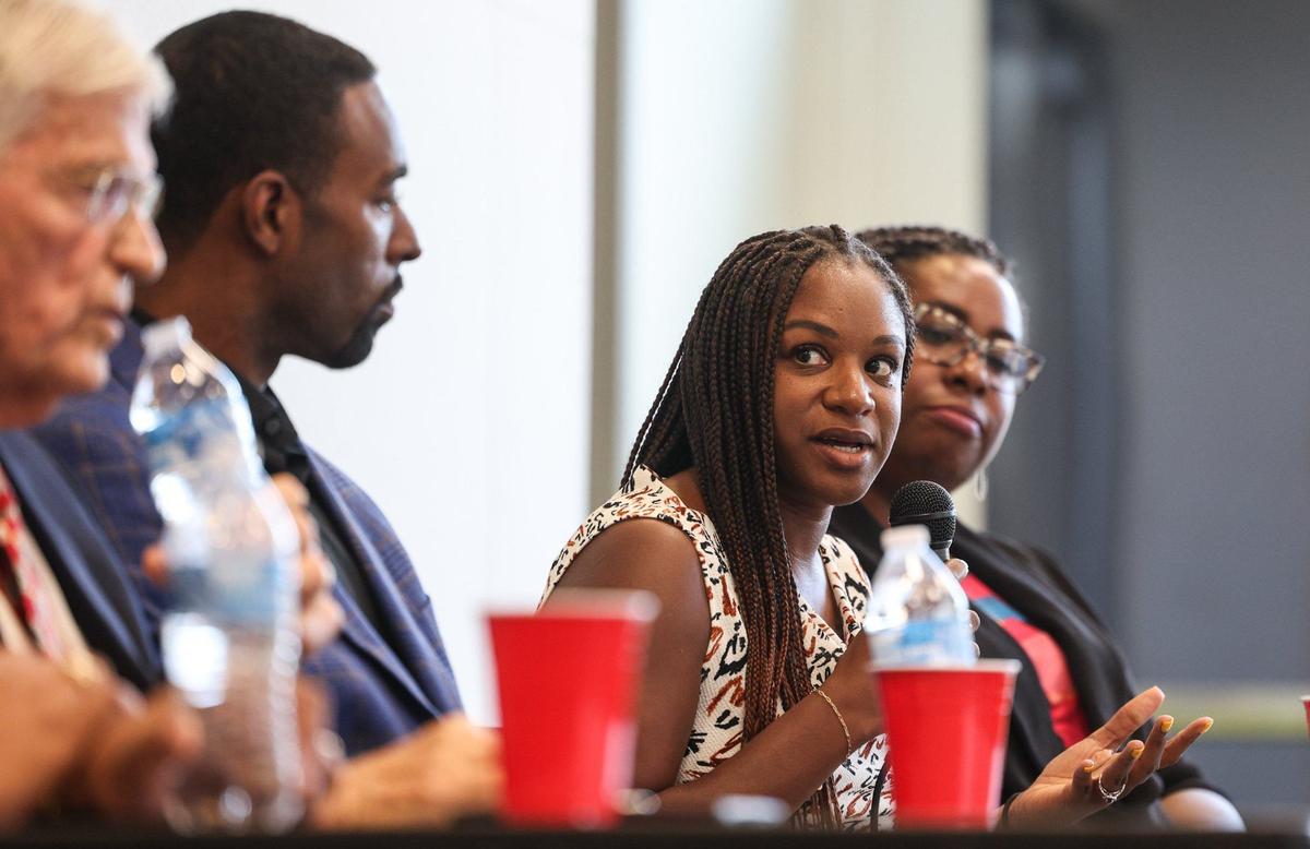 Christine Edwards says she had to pull over her car this weekend to double check that the news was real: that Joe Biden was dropping his reelection bid.