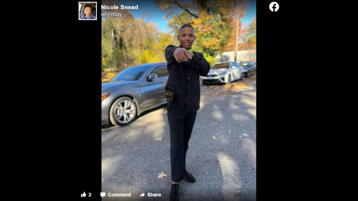 Nicholas Snead, 20, vanished on Dec. 23, his family said.