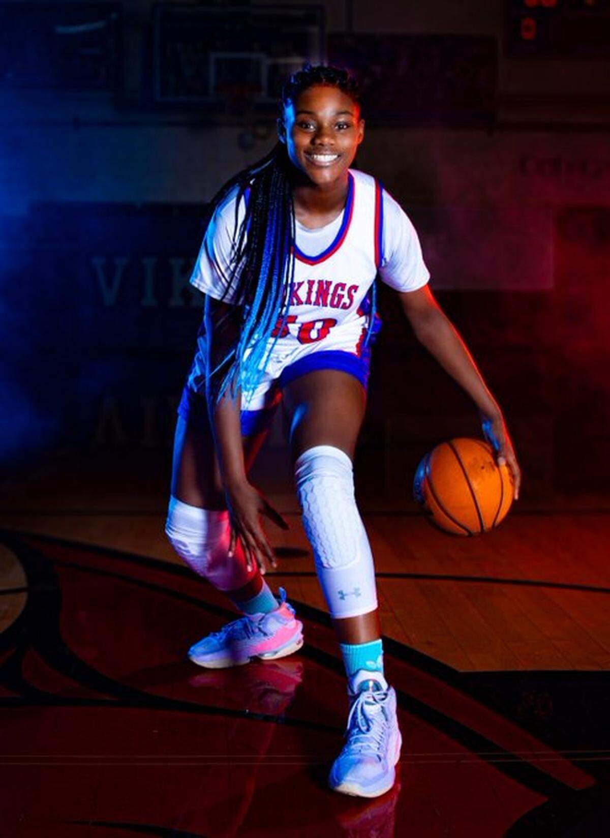 North Mecklenburg’s Lenise Joseph, a 6-1 sophomore, has developed into one of the state’s top players and college prospects