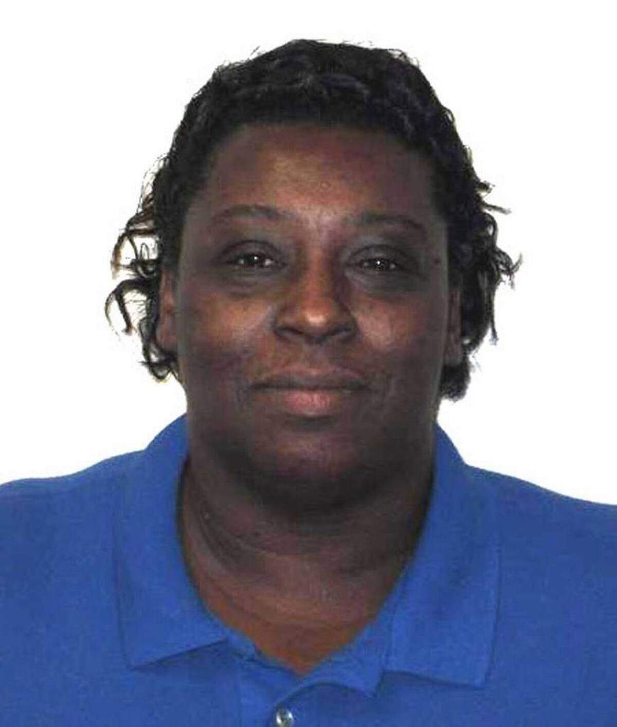 Sewing plant manager Veronica Darden