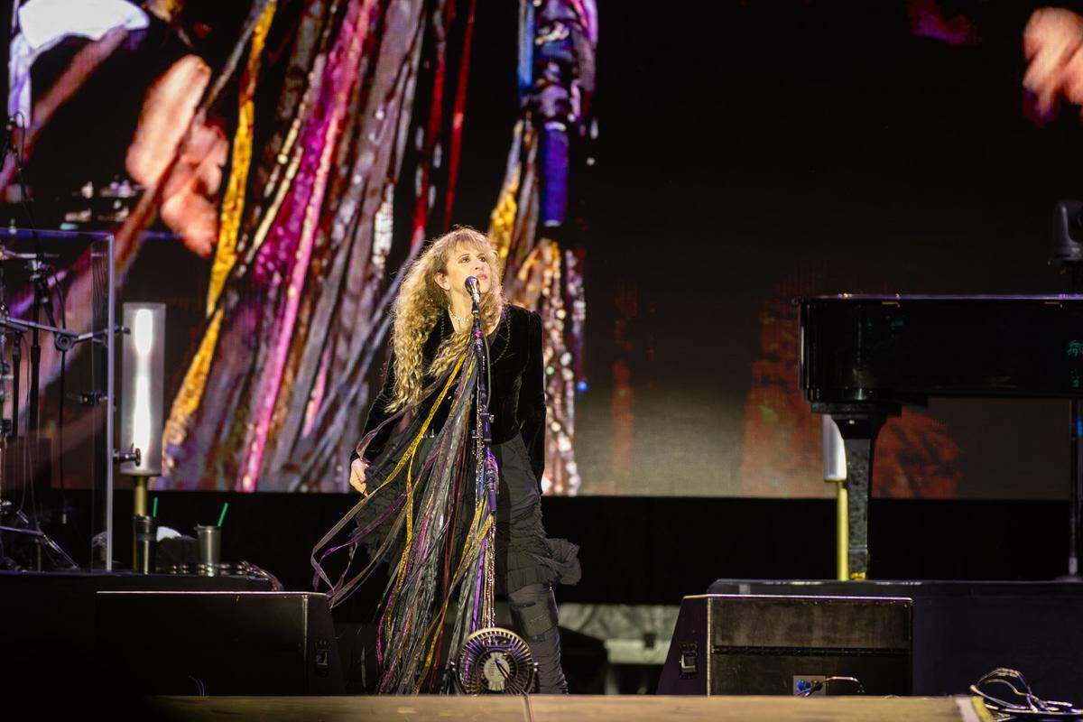 Stevie Nicks performed at Lovin' Life Music Fest in Charlotte on May 4, 2024.
