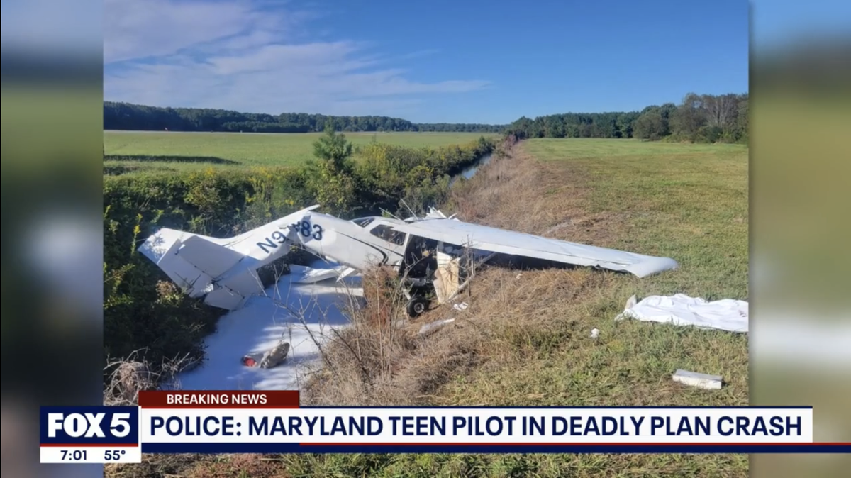 A single-engine plane crashed, killing a flight instructor and injuring two college students who were on the plane, Virginia officials say.