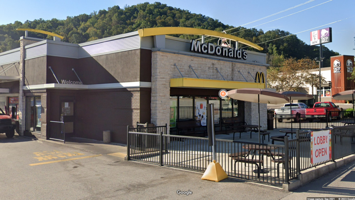 A McDonald’s customer was robbed at knife point in the eatery’s restroom and the suspect turned out to be one of the employees, according to the Kanawha County Sheriff’s Office in West Virginia.