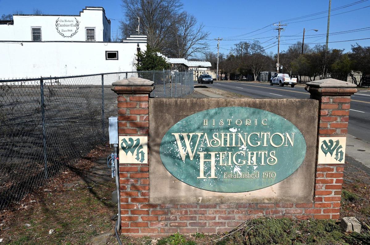 A fence wraps around the Excelsior Club in Washington Heights neighborhood in Charlotte in 2024. There is yet another plan now to revive the site.
