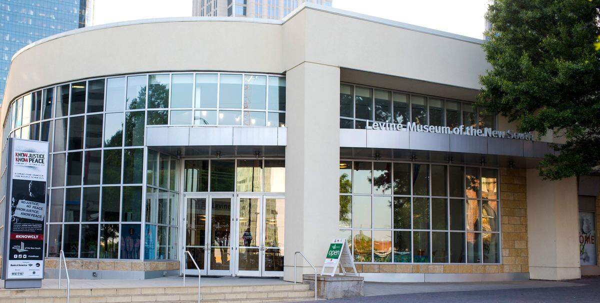 The Levine Museum of the New South is pondering relocating or redeveloping its site, museum president and CEO Kathryn Hill said Tuesday.