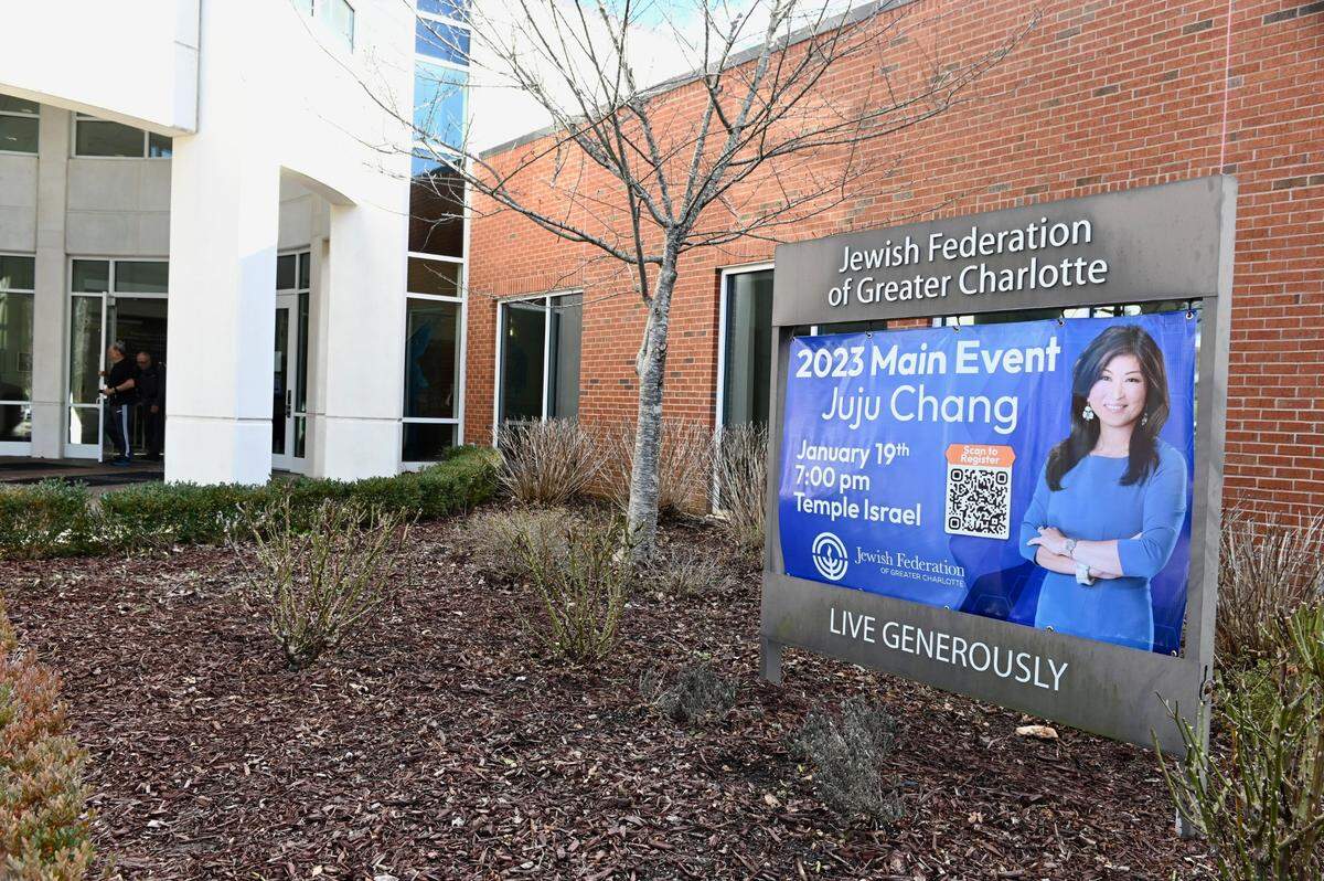 The Jewish federation has received calls about children being bullied in school and anitsemitic graffiti being spotted on homes, in school lockers, and on street signs in Charlotte neighborhoods.