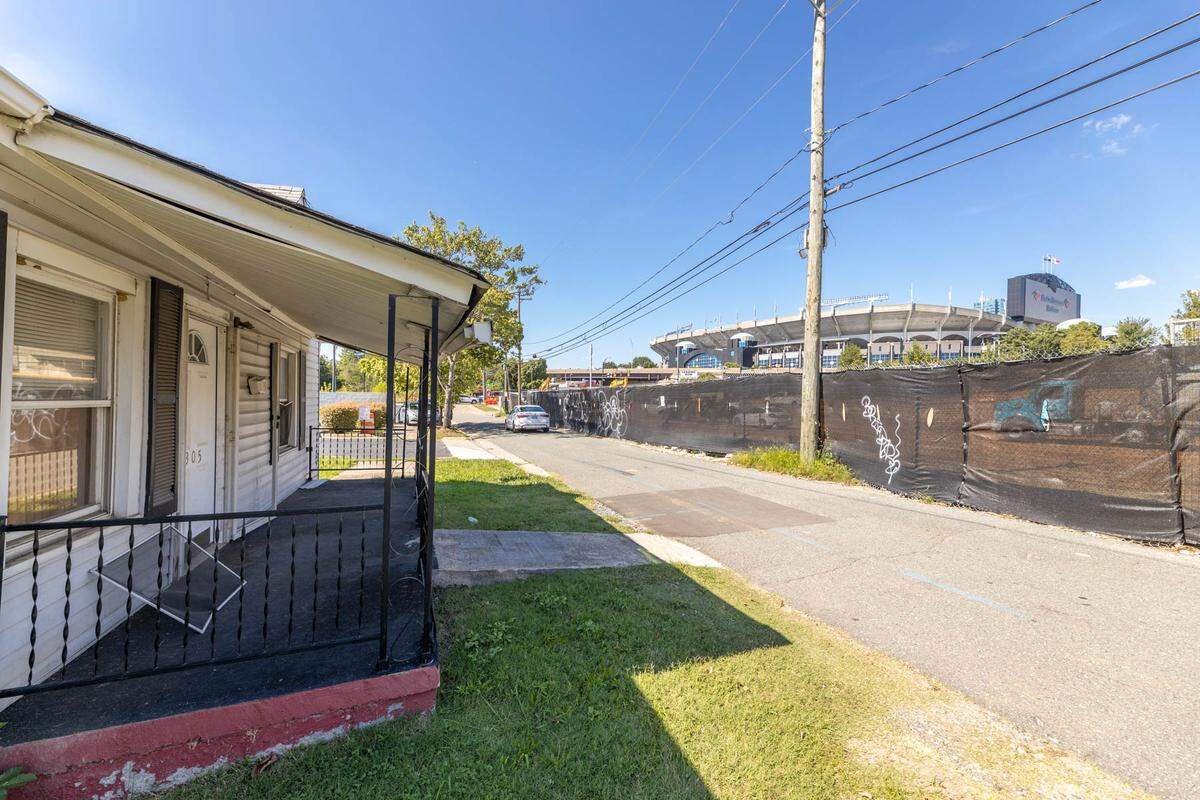 Franks Third Ward Bungalow, built in 1917, remains on West Dunbar Street in Charlotte.
