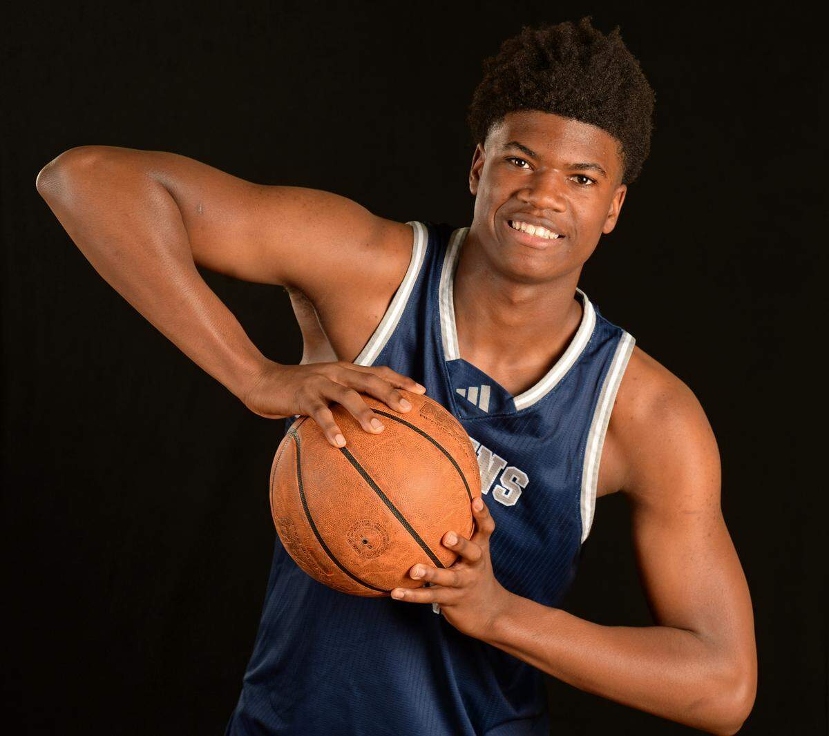 All-Observer boys basketball freshman of the year Chase Smith of Queens Grant.