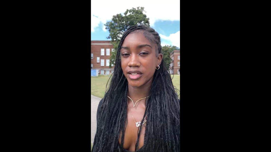 Erin Pridgen, a freshman at North Carolina A&T