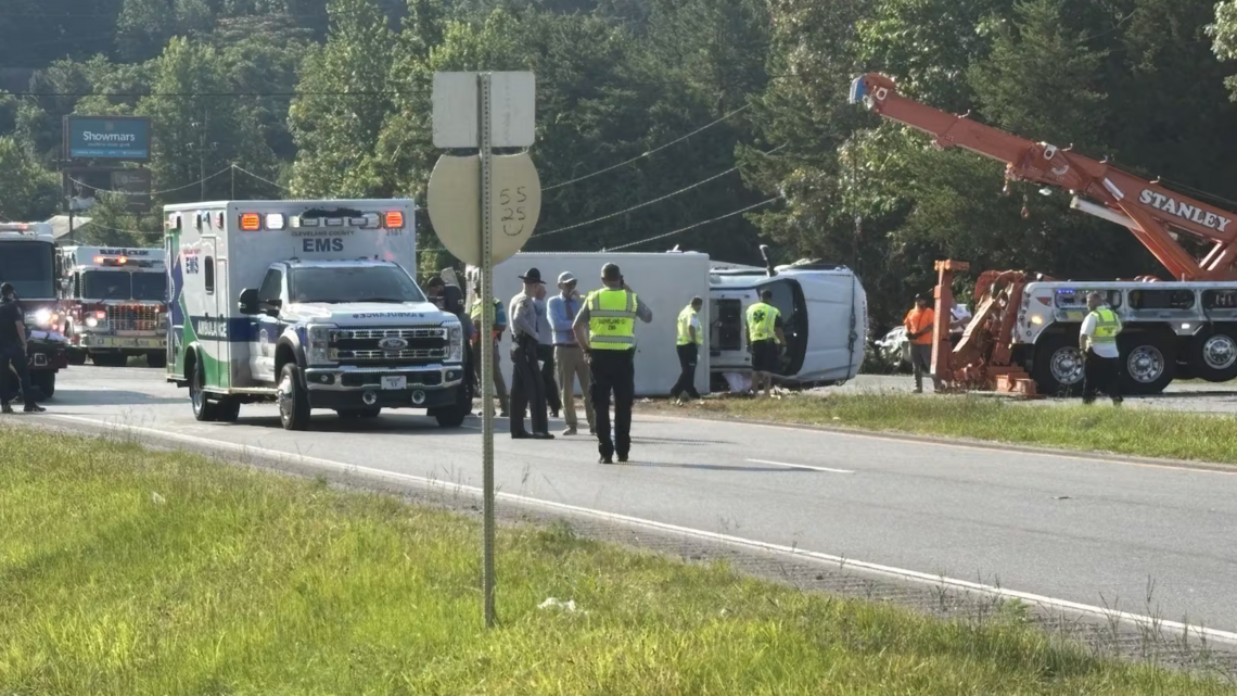 Paramedic killed when she flies from back of flipping ambulance, NC troopers say