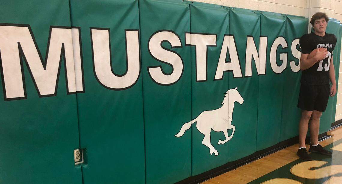 Myers Park sophomore quarterback Drake Maye will start for the Mustangs this season. Myers Park is ranked in the Charlotte Observer’s Sweet 16 prep football poll