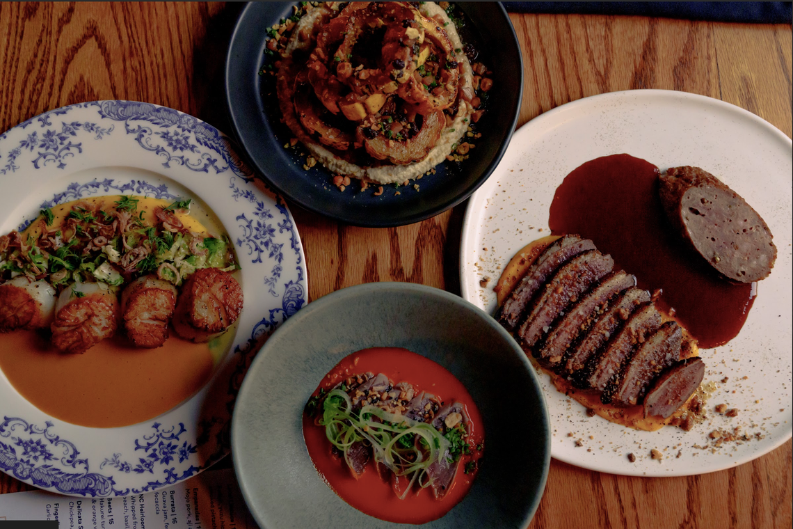 Guests at Emmy Lou’s can expect similar seasonal food and local sourcing as what they’d find at Customshop, but slightly more casual and more shareable.